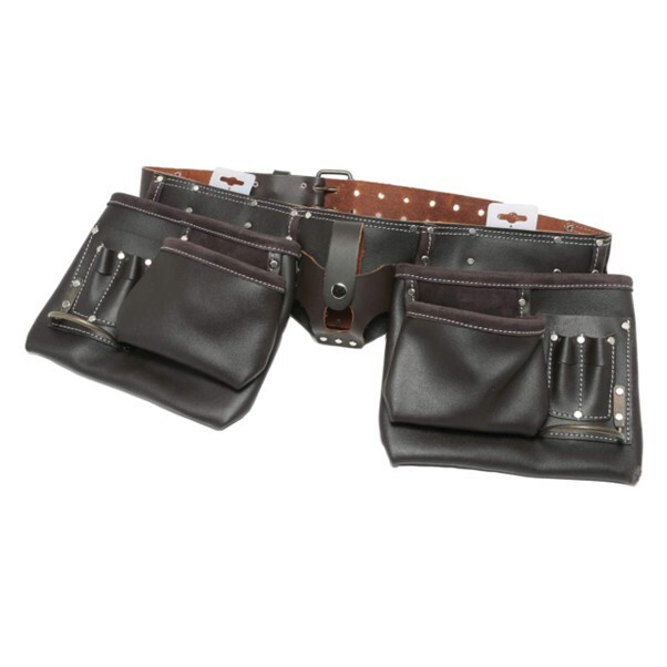 Heavy Duty Professional Tanned Leather Tool Belt